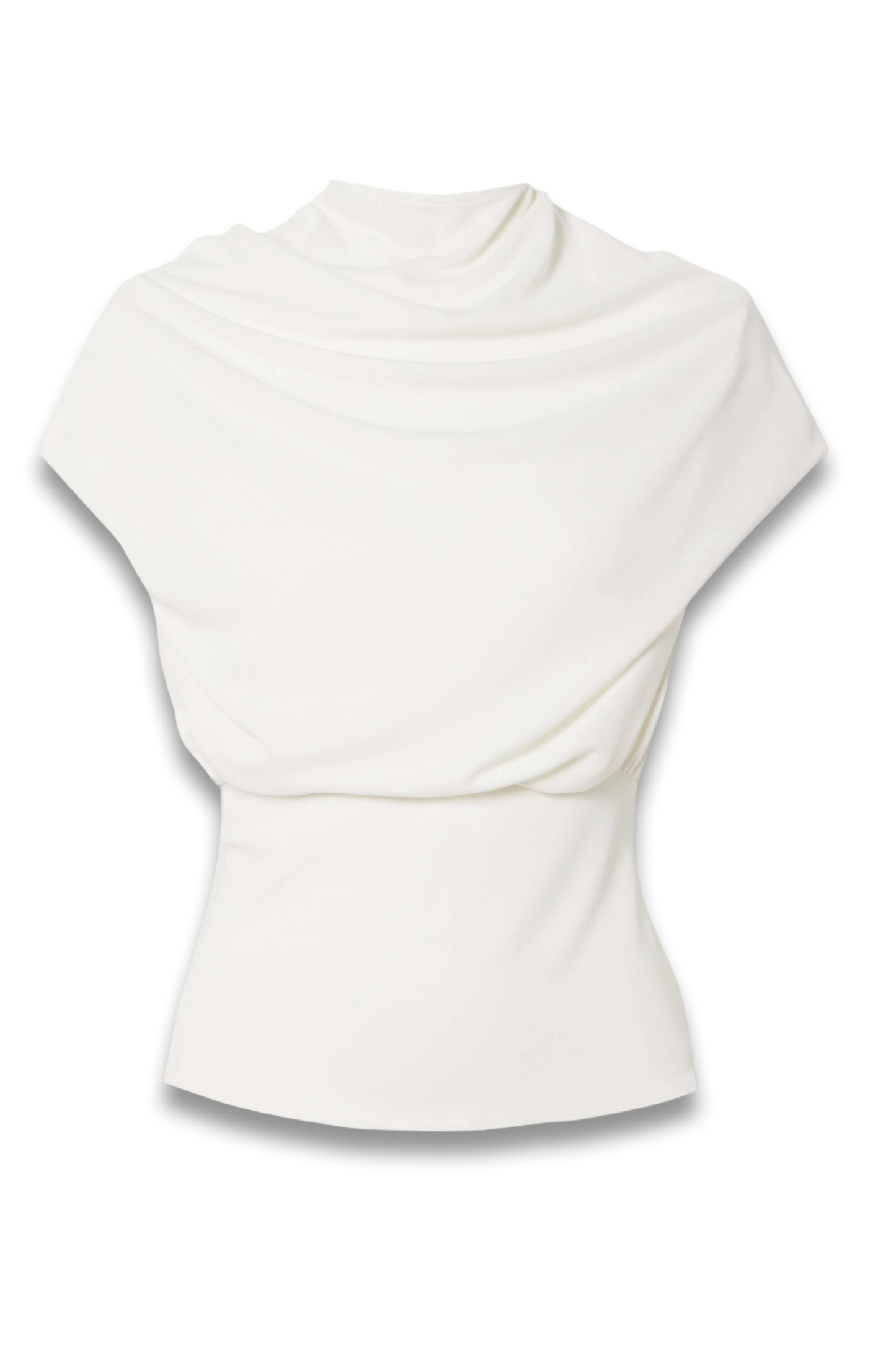 Jocelyn Draped Stretch-Jersey Top