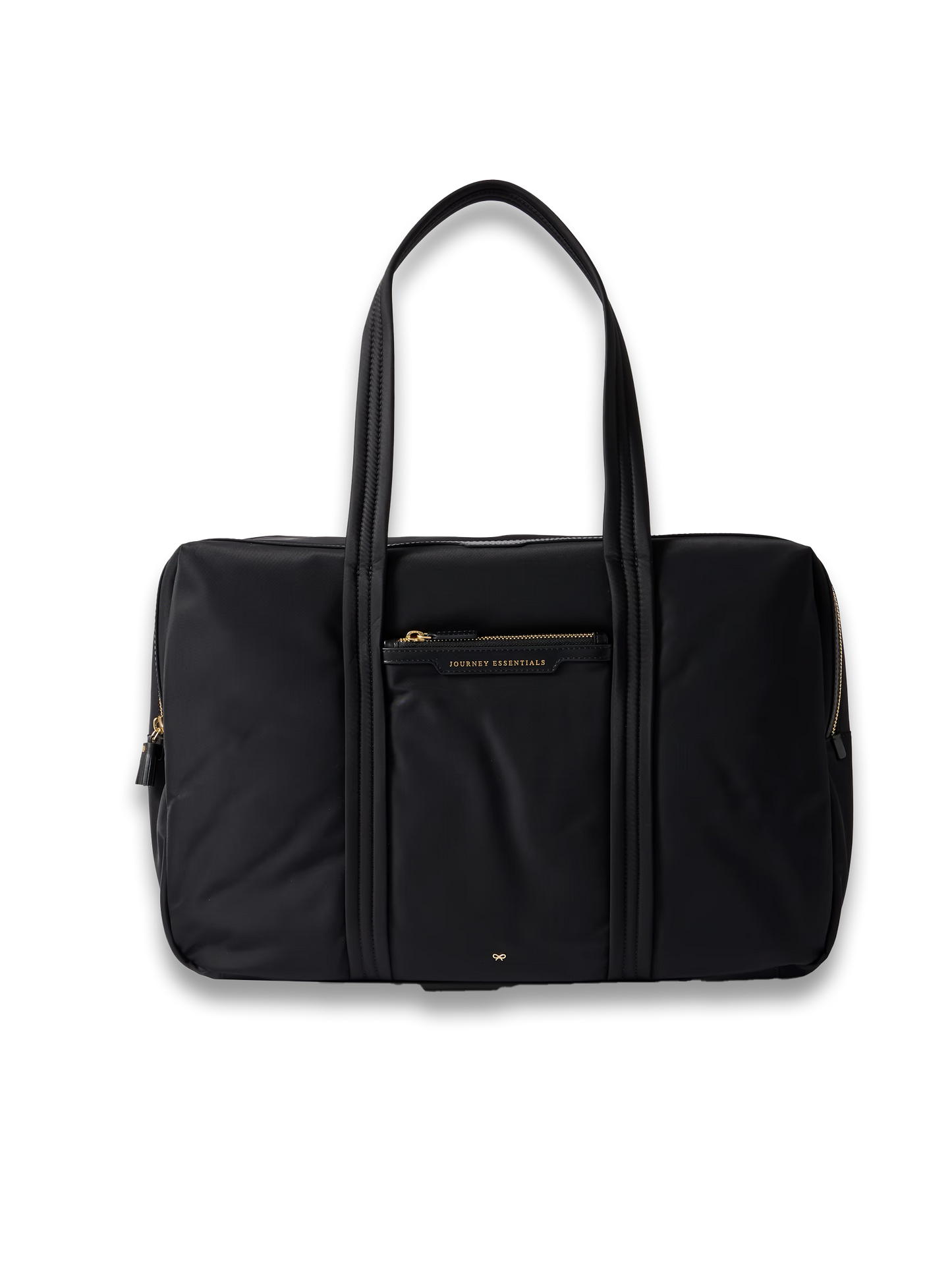 24 Hour leather-trimmed ECONYL® weekend bag