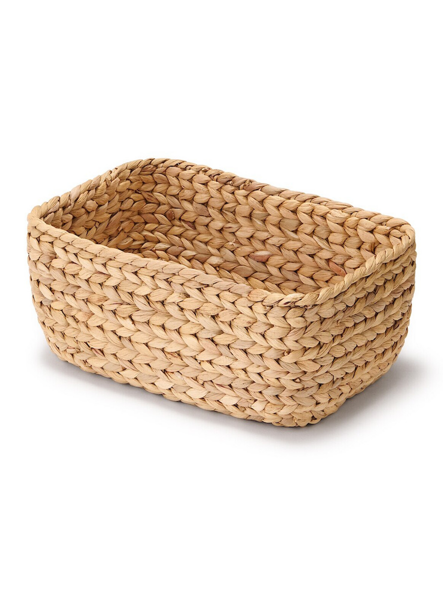 Water Hyacinth Rectangle Basket ‐ S
