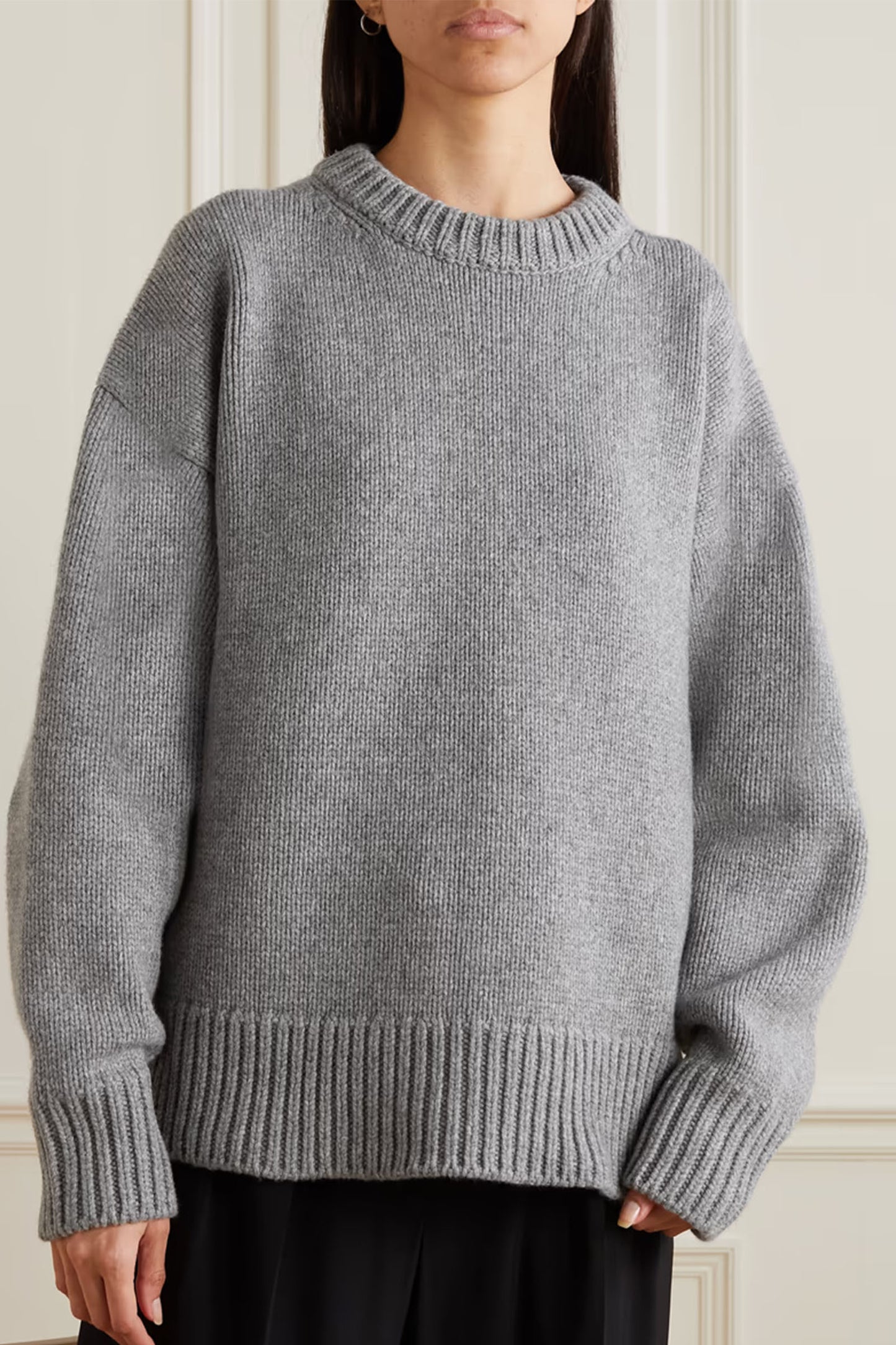 Essentials Ophelia Oversized Wool and Cashmere-blend Sweater