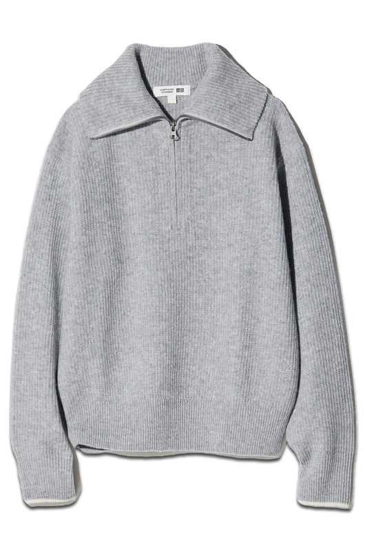 Lambswool Half-Zip Jumper