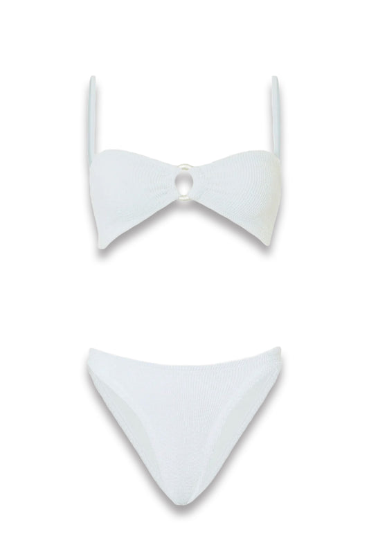 Misty Bikini With Pearly Hoop