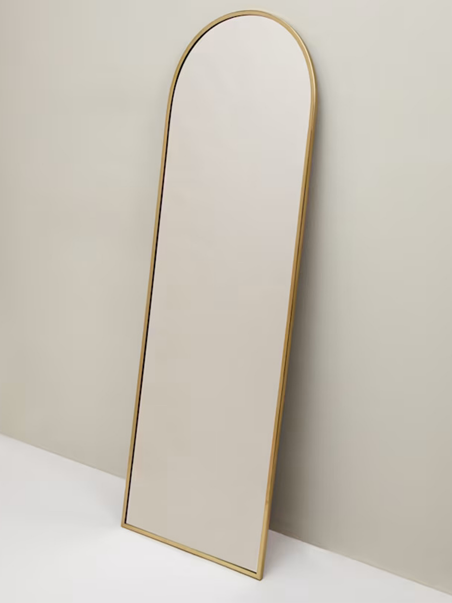 Extra Large Gold Arch Mirror