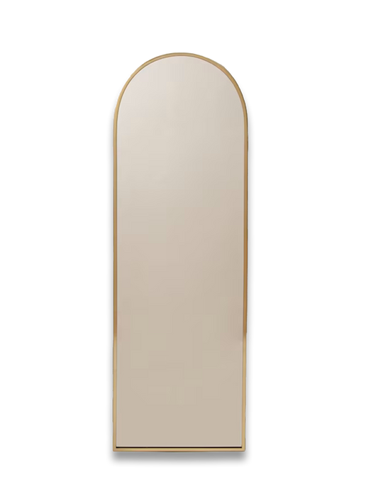 Extra Large Gold Arch Mirror