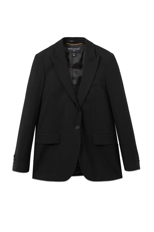 Atelier Virgin Wool Single Breasted Suit Jacket