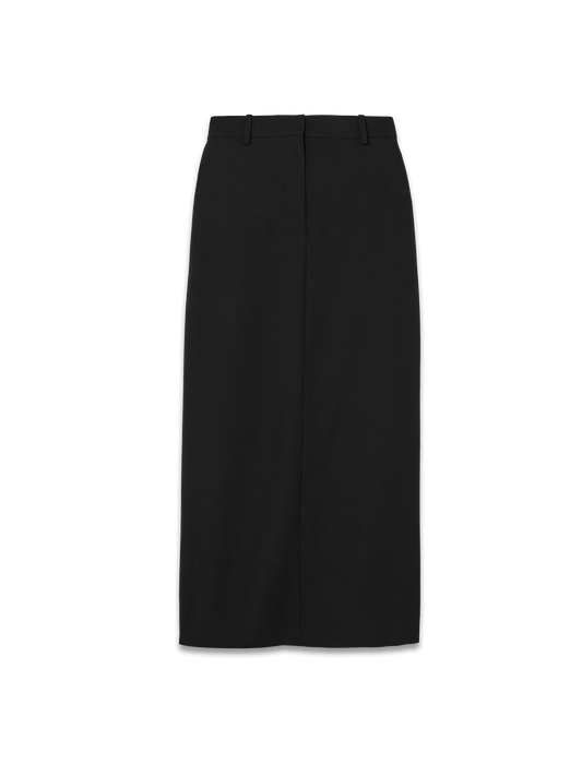 TOTEME Recycled-woven midi skirt