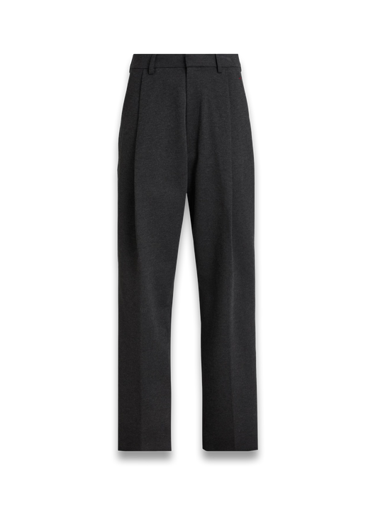 Jersey straight-leg pants