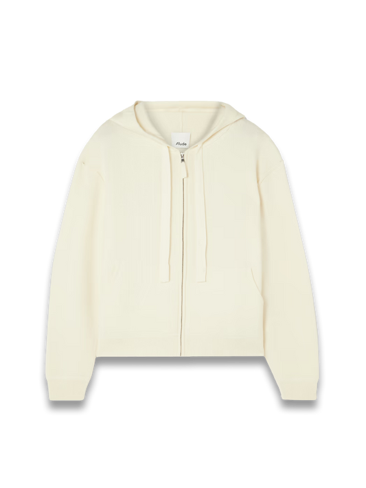 Wool and cashmere-blend hoodie