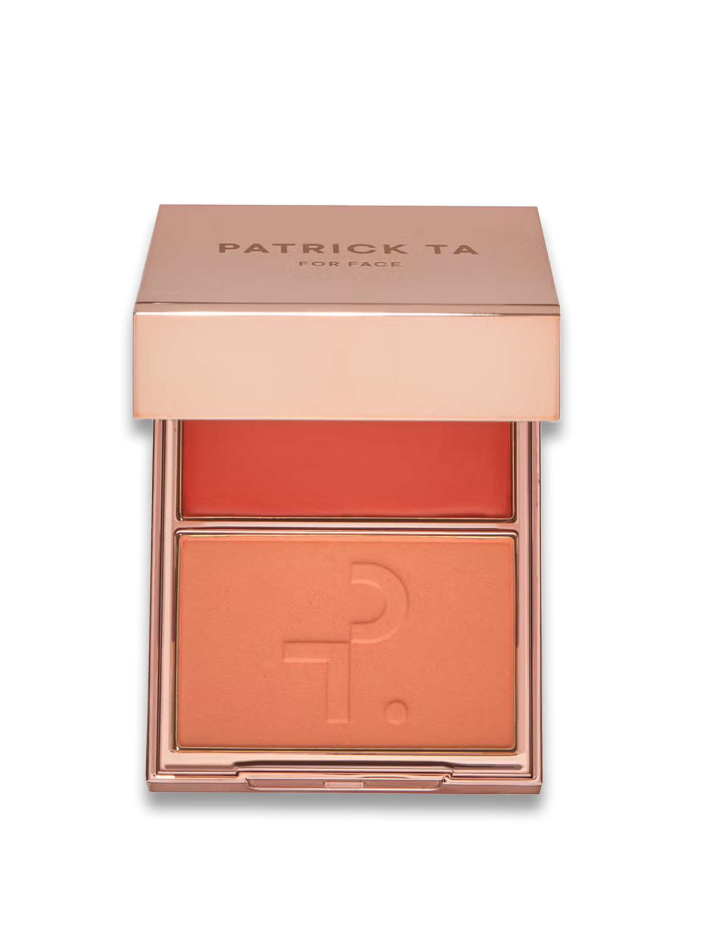 PATRICK TA Major Headlines Double-Take Cream and Powder Blush Duo (Various Shades)