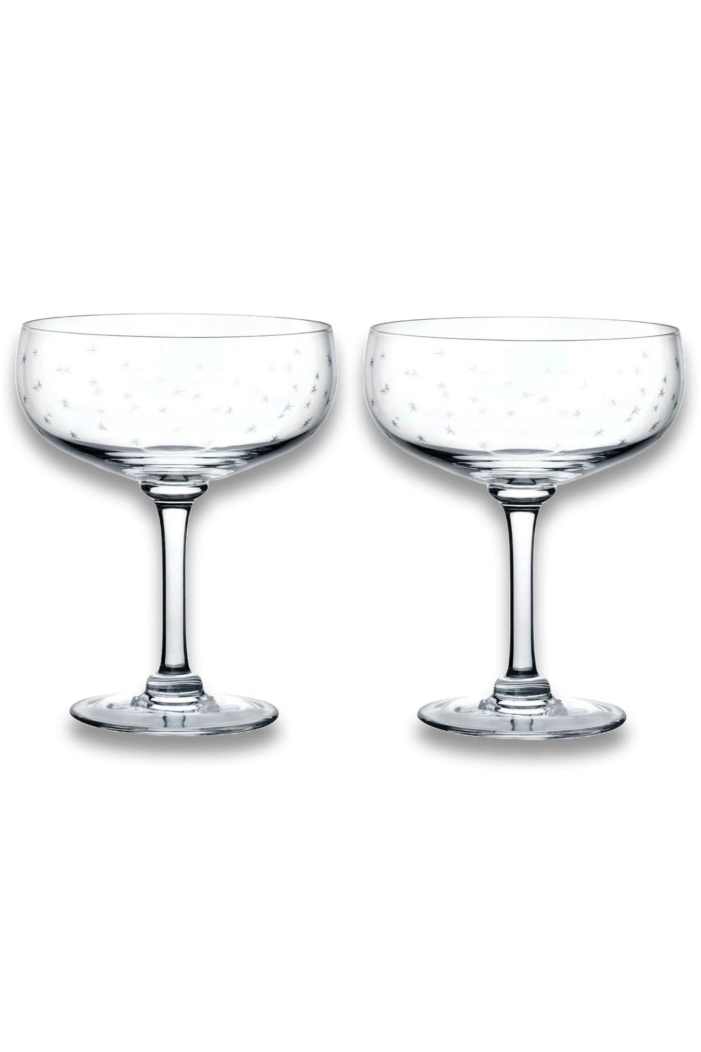 Cocktail Glasses Stars Set of 4