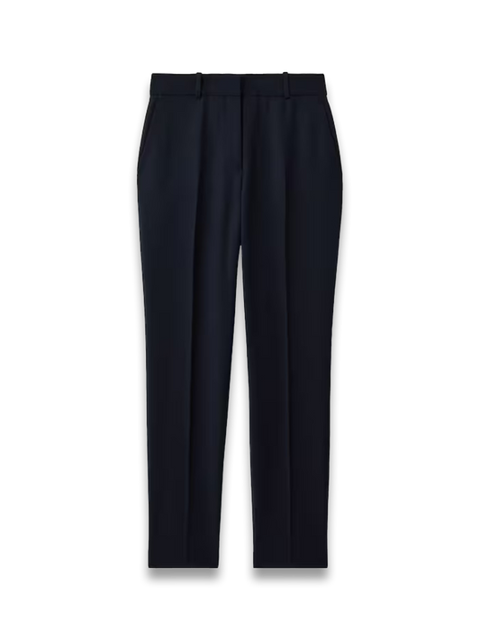 Gabi Slim Fit Suit Trousers in Navy