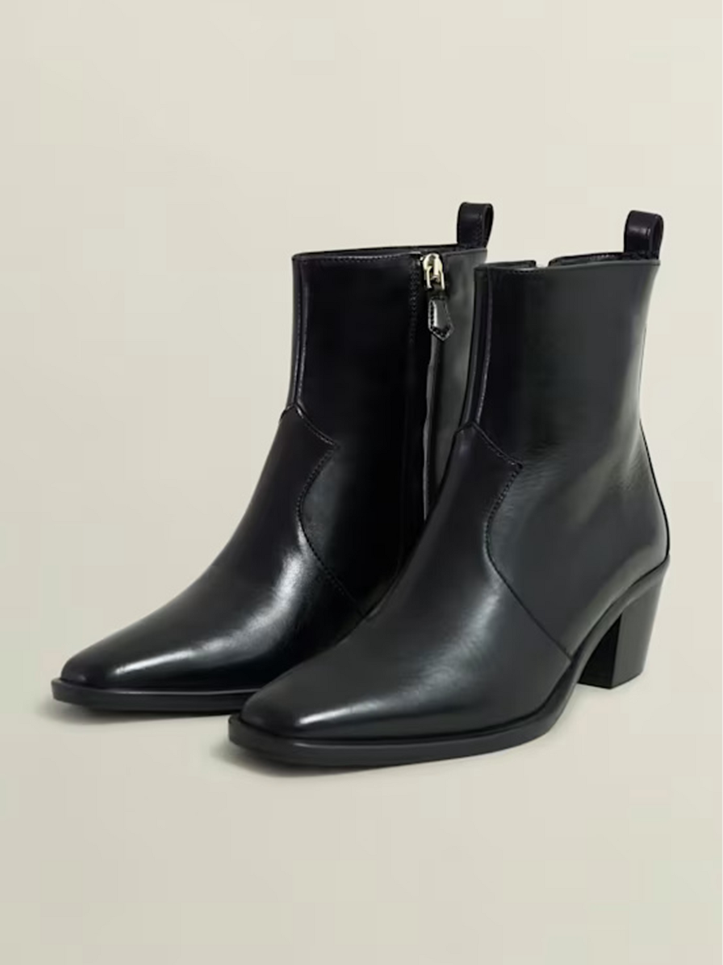 Frankie Leather Western Boots