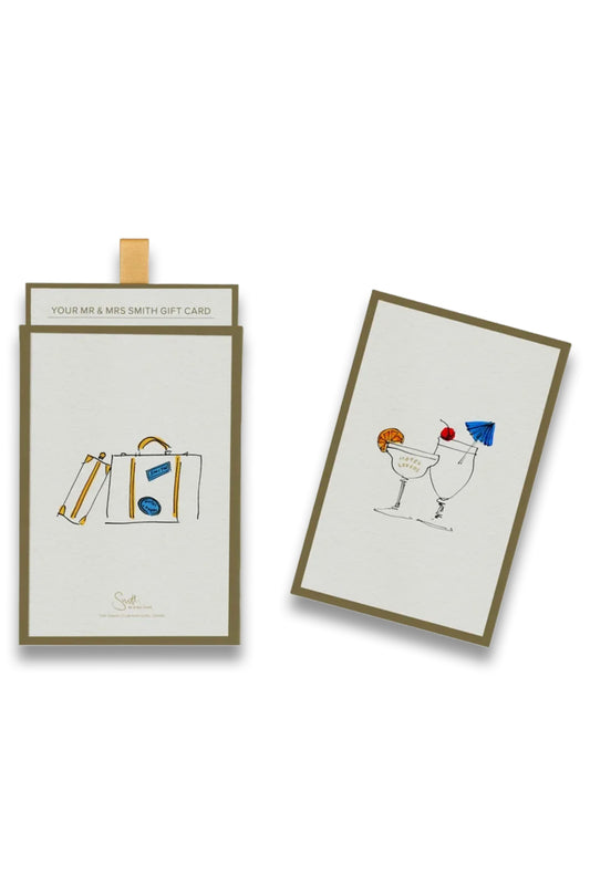 Get a Room! gift card: wedding edition