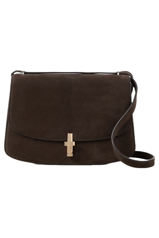 Sofia 10 Large Nubuck Shoulder Bag