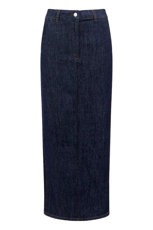 Finley Denim Maxi Skirt