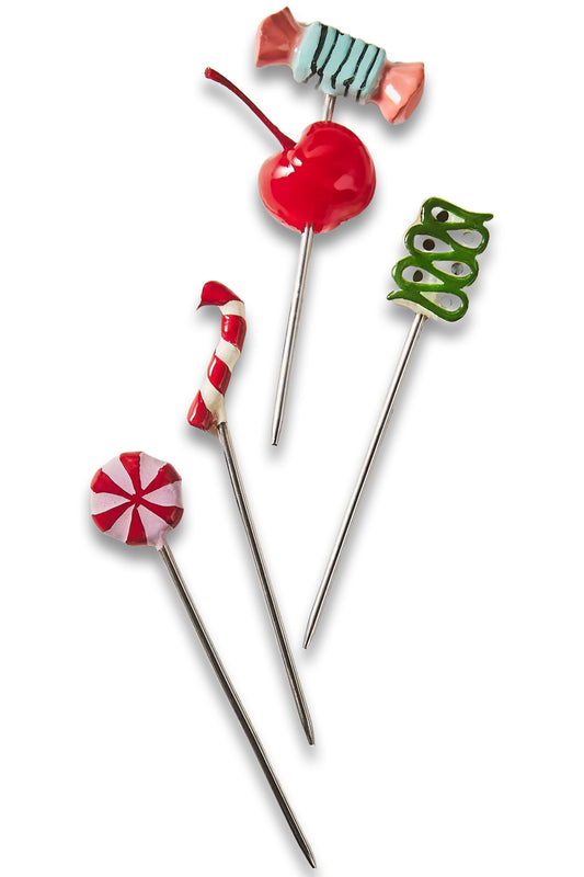 Bon-Bon Cocktail Picks, Set of 4