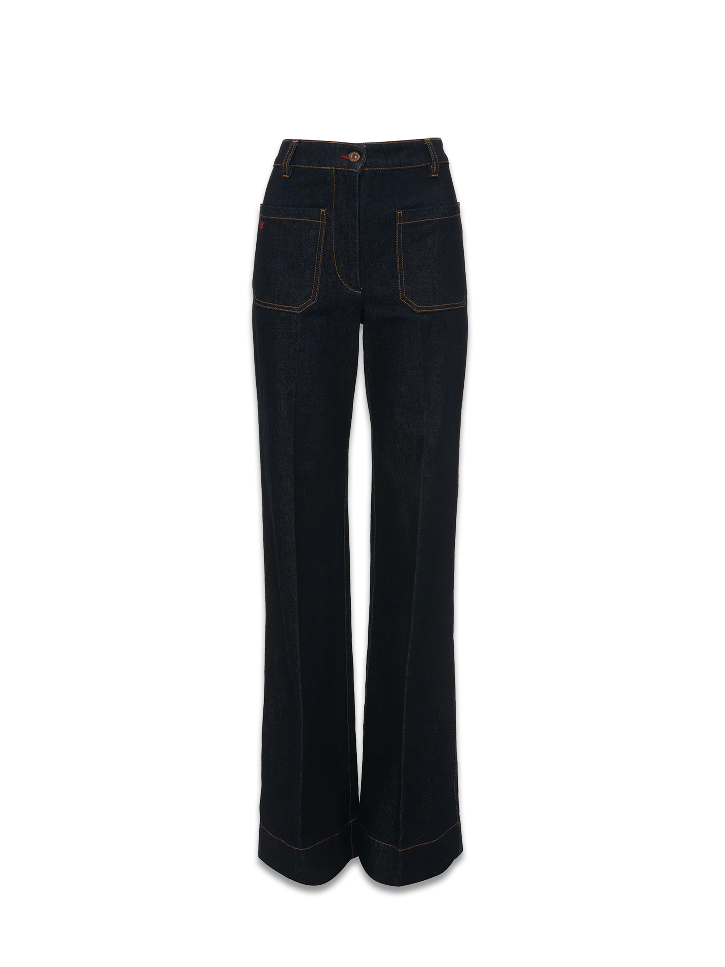 Alina High Waisted Jean In Dark Indigo Rinse
