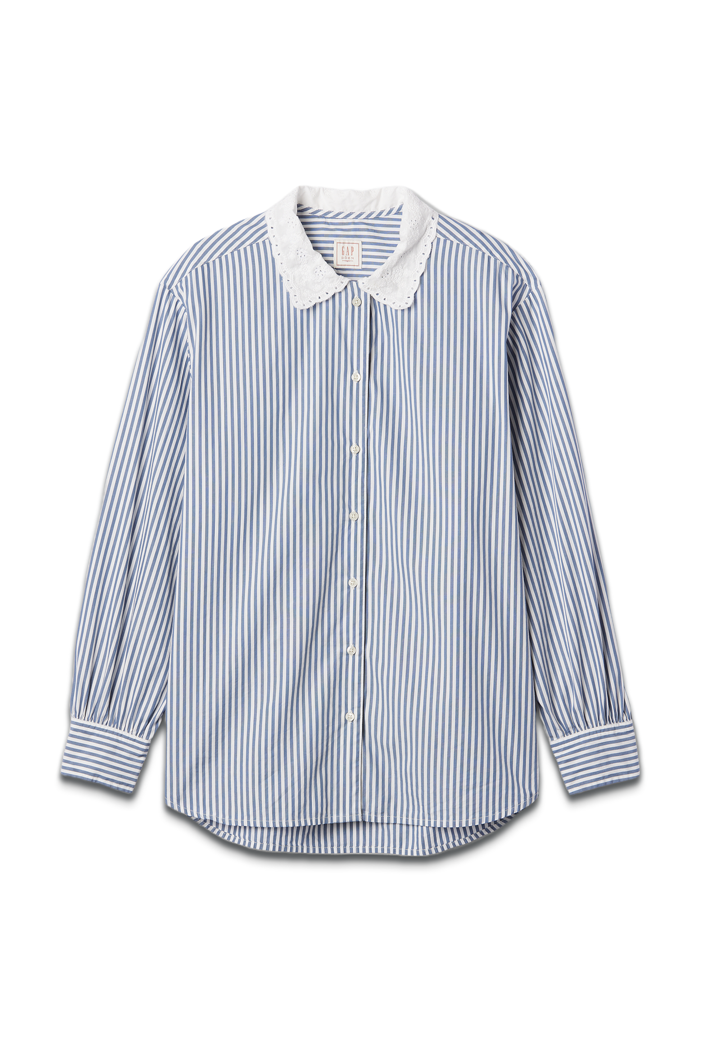 DÔEN Organic Cotton Striped Big Shirt