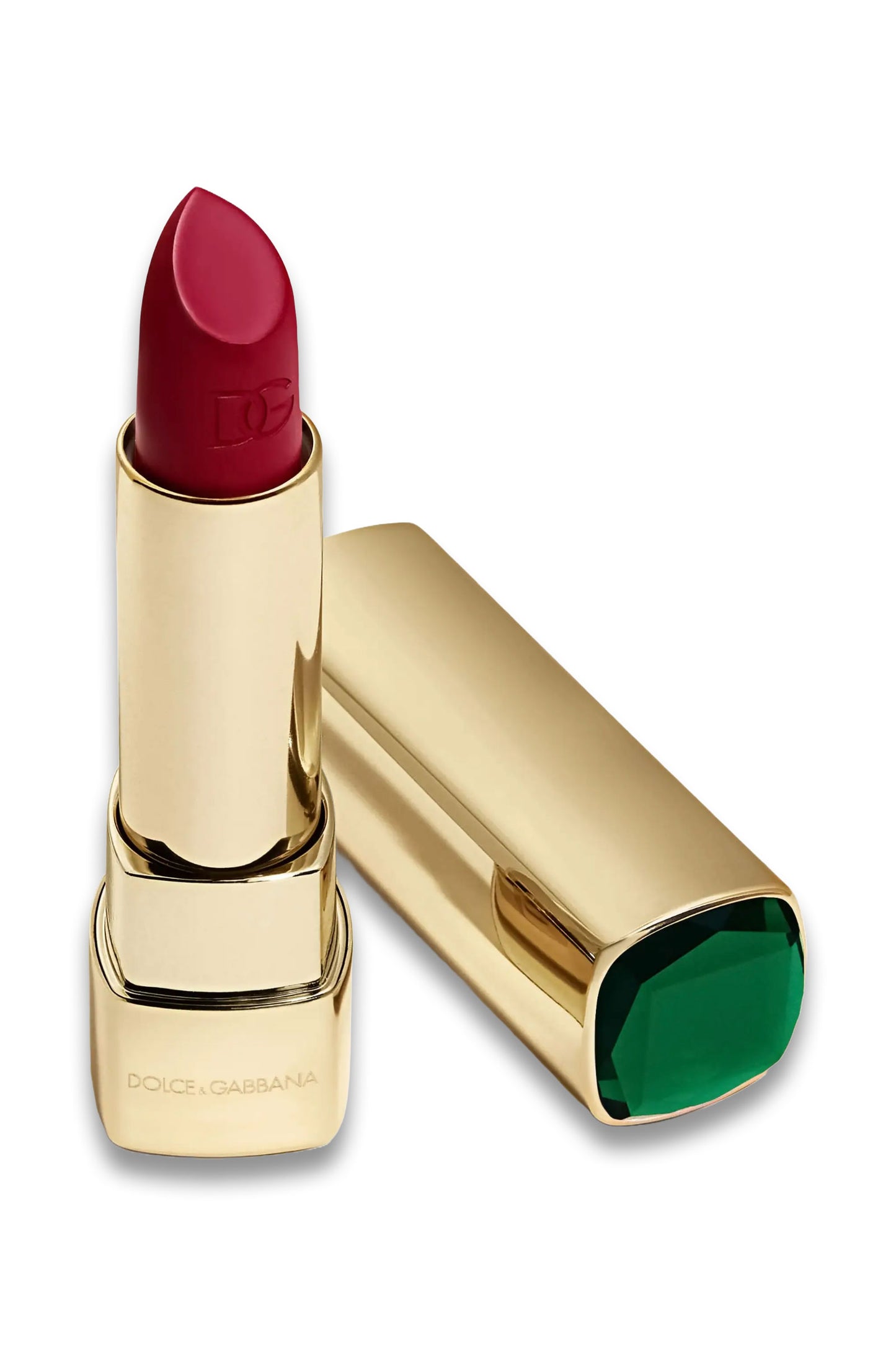 Gemstone Lipstick - Emerald Scarlet
