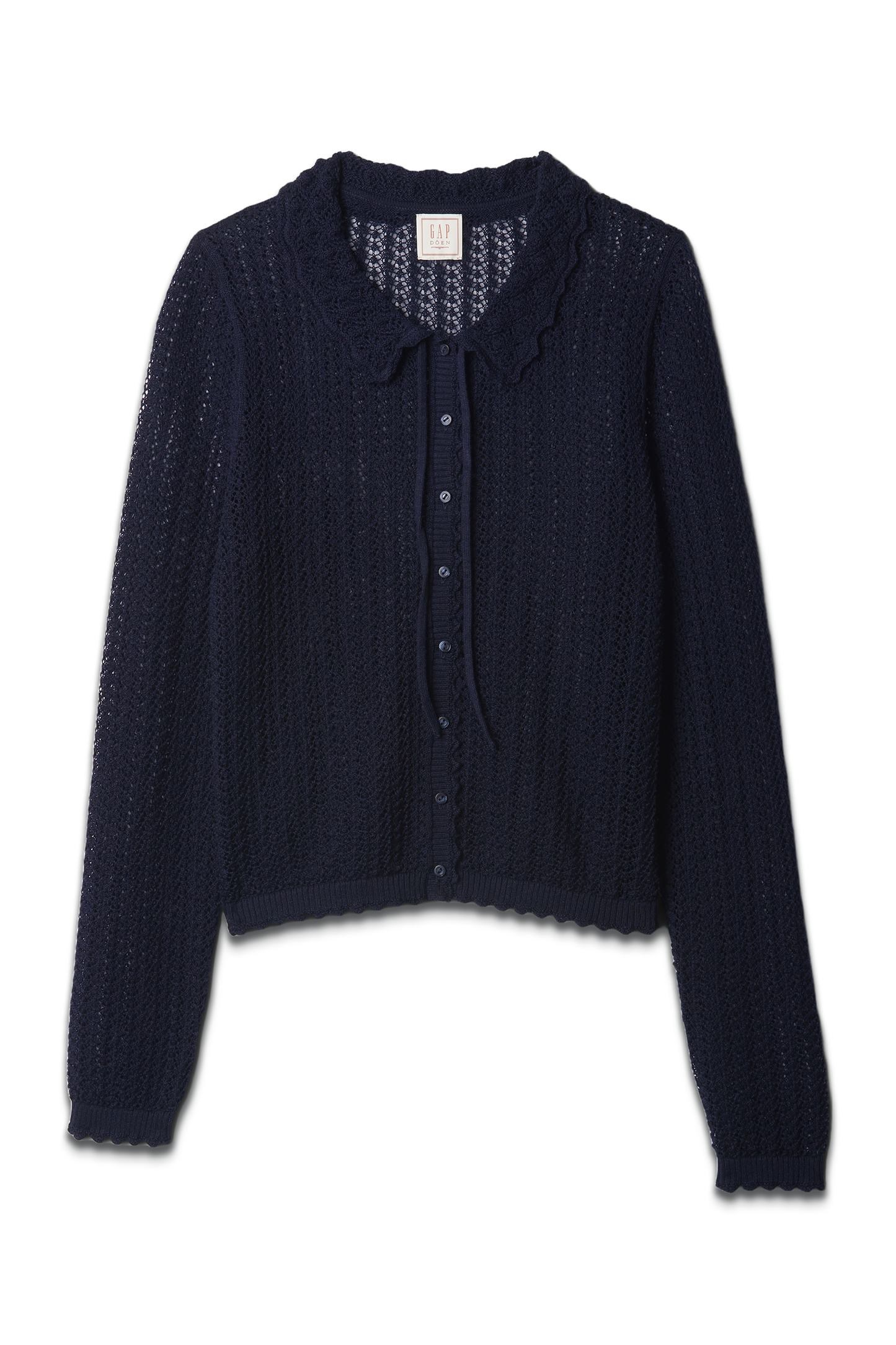 Navy Knit Cardigan