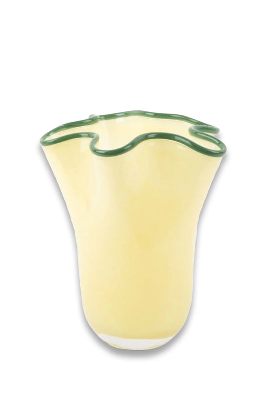 Ruffles Glass Vase Medium