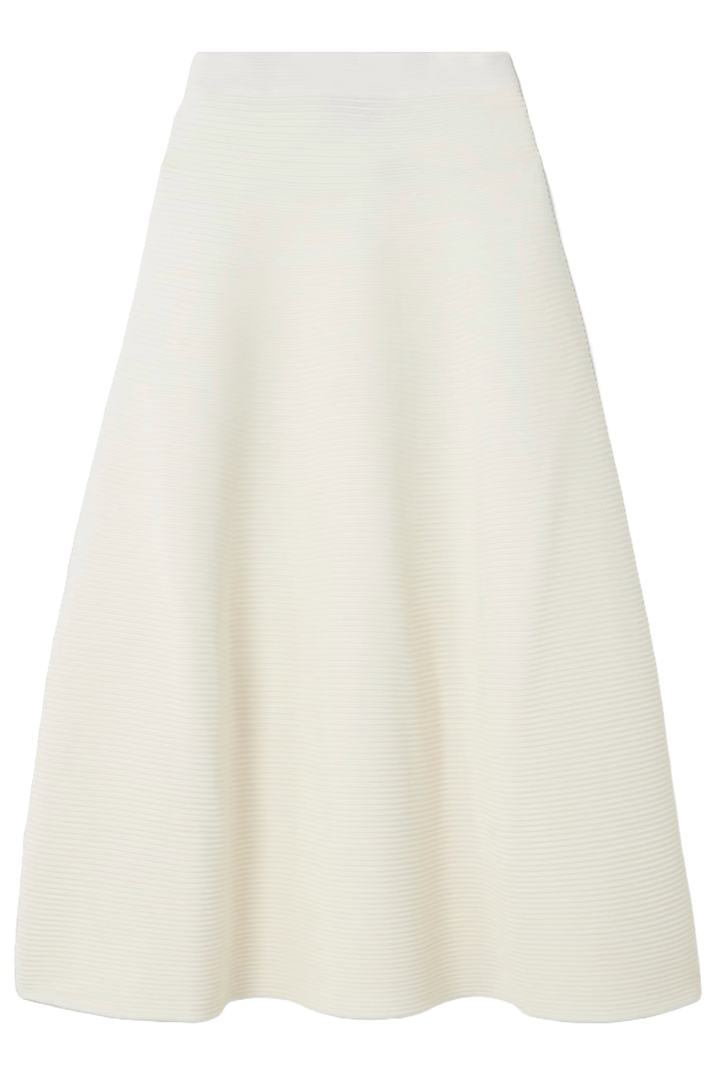 Jennifer Ribbed-knit Midi Skirt