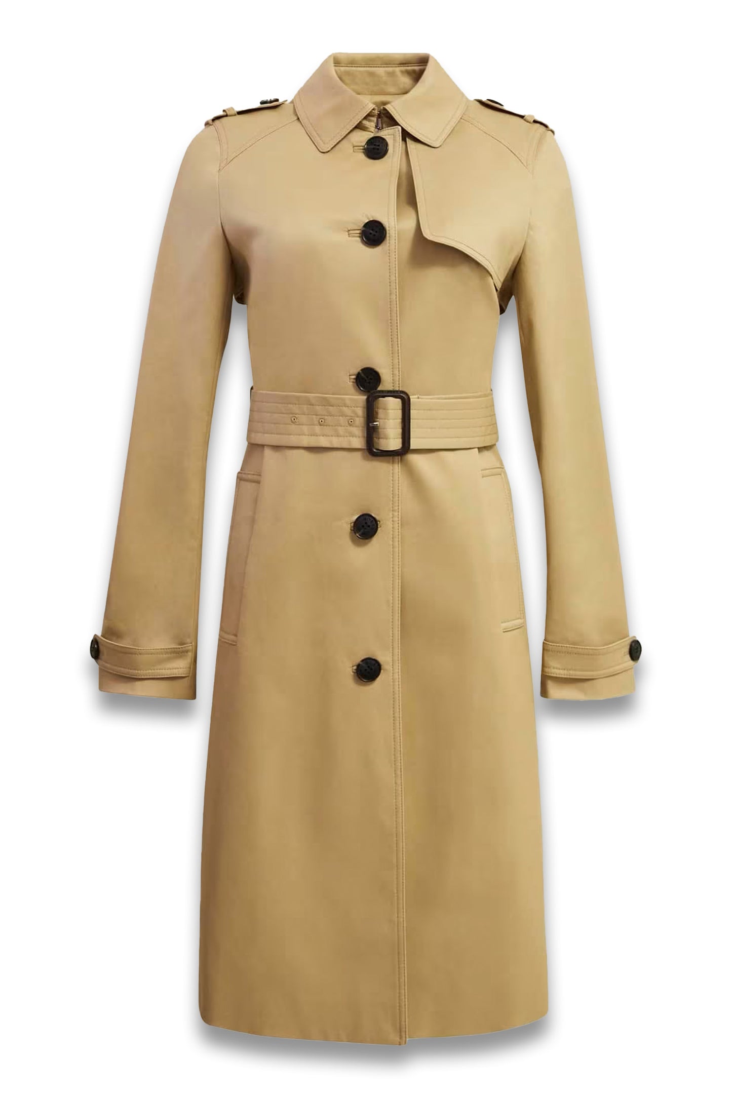 Hallie Shower Resistant Trench Coat