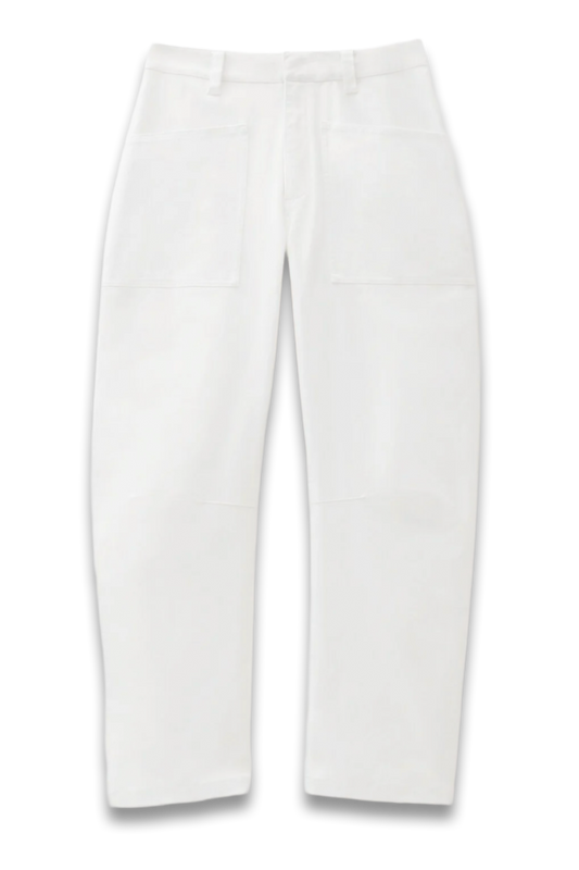 Cordi Barrel-leg Cotton Trousers