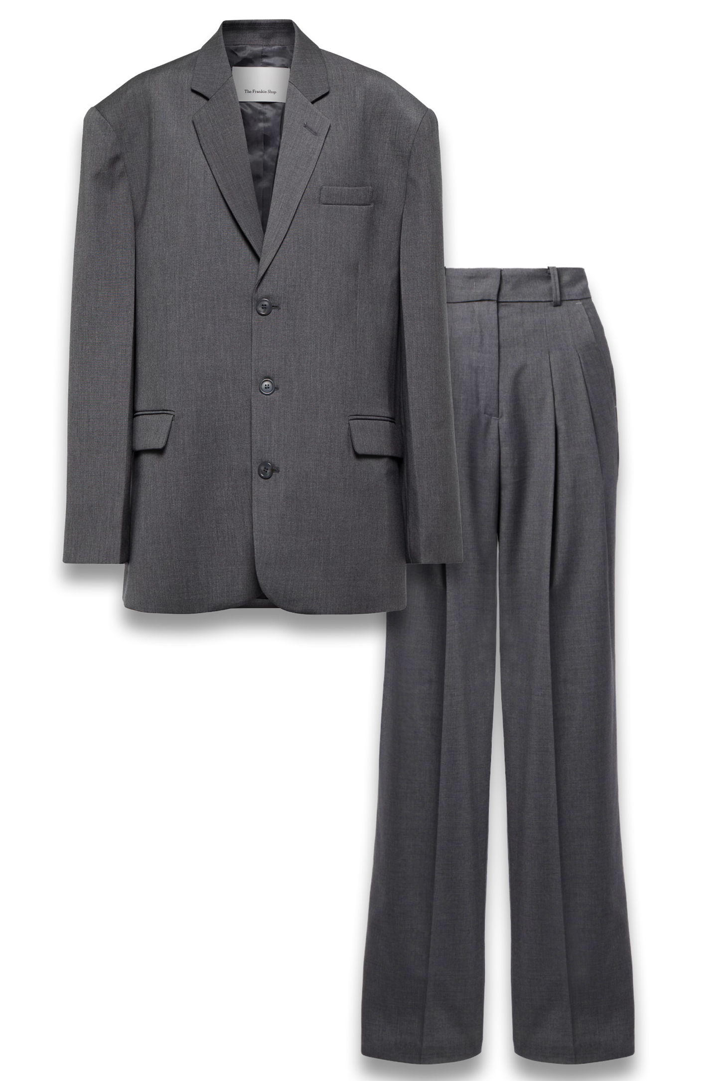 Gelso Oversized Blazer And High-Rise Wide-Leg Pants