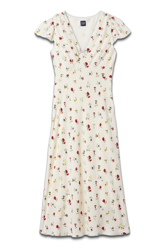 DÔEN Floral Midi Dress