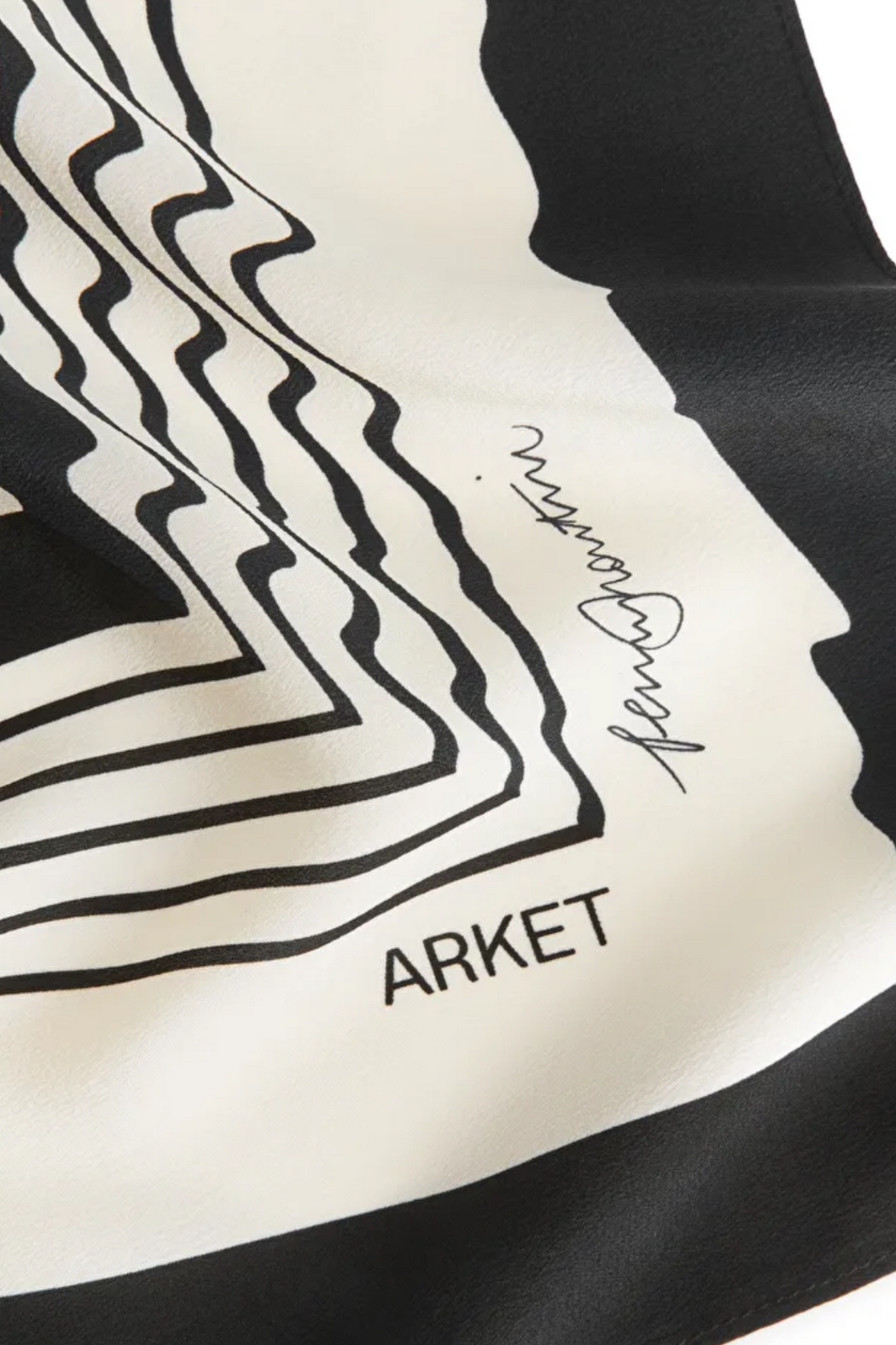 Penny Martin and ARKET Printed Silk Scarf