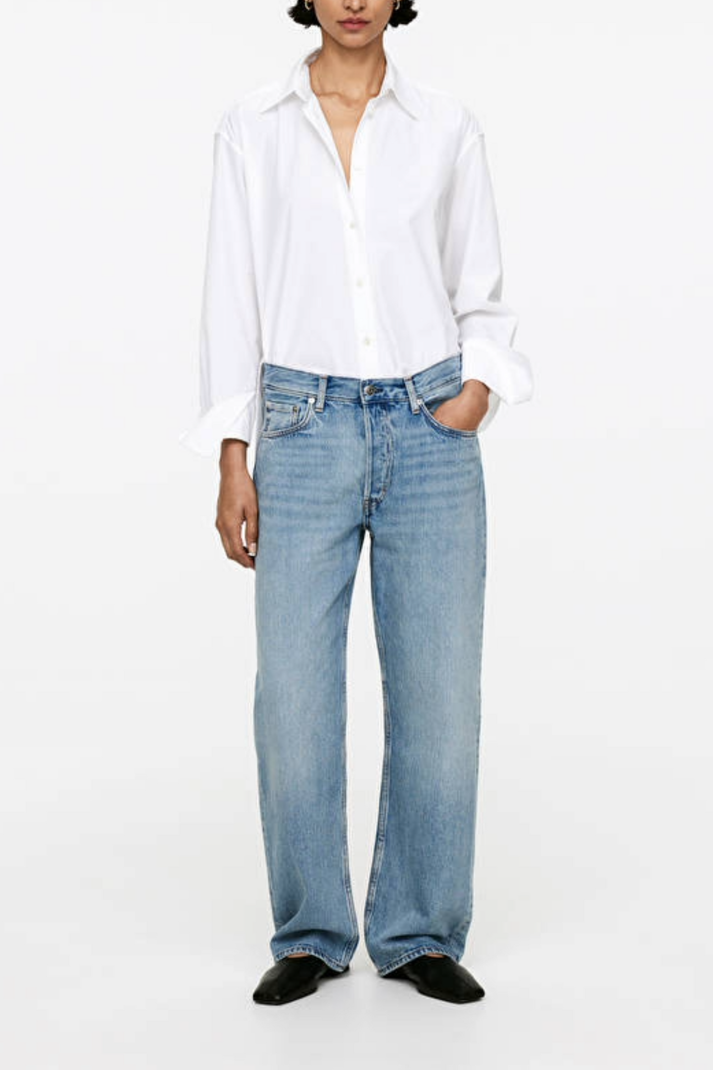 SHORE Low Relaxed Jeans