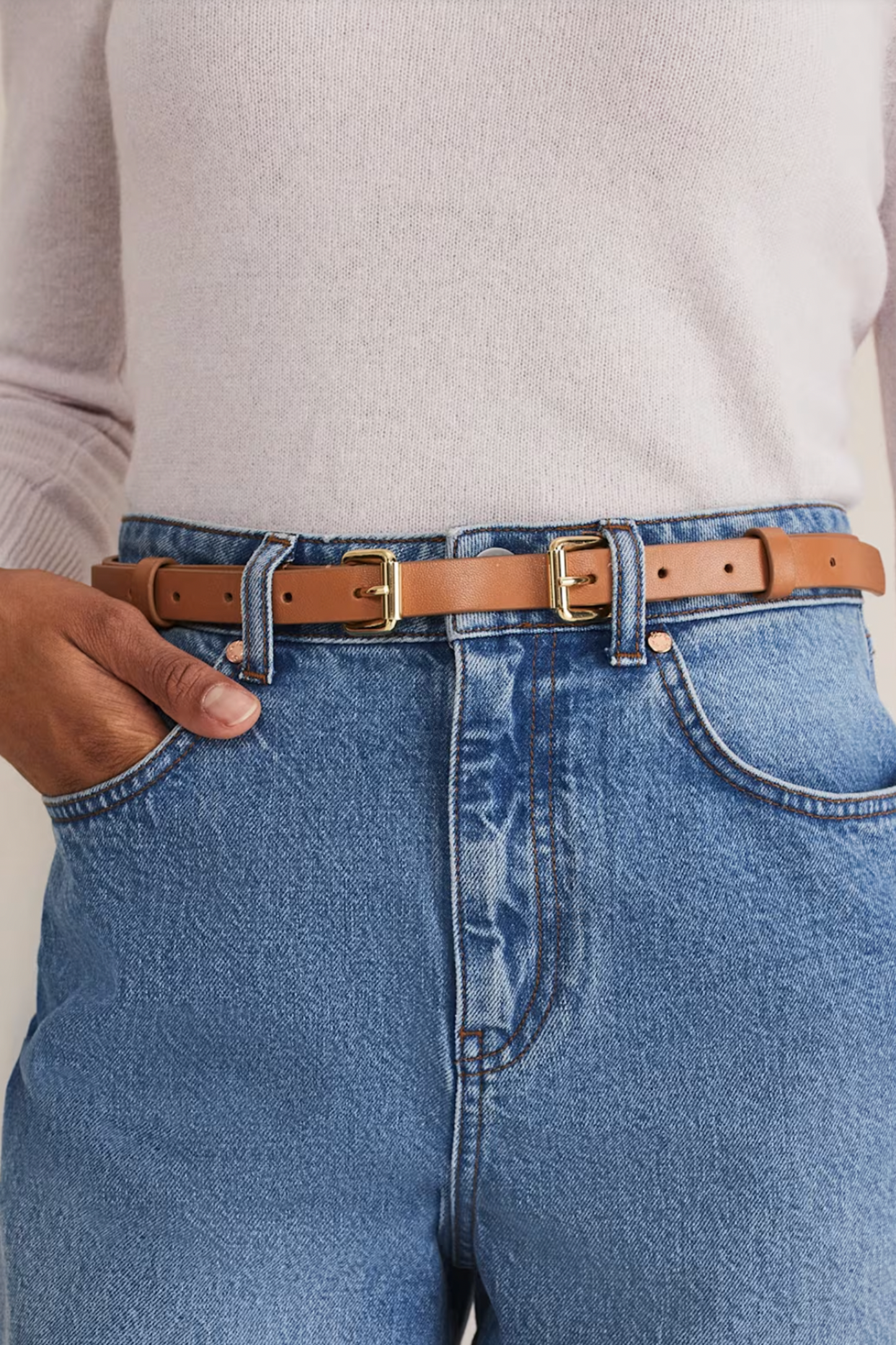 Double Buckle Waist Belt