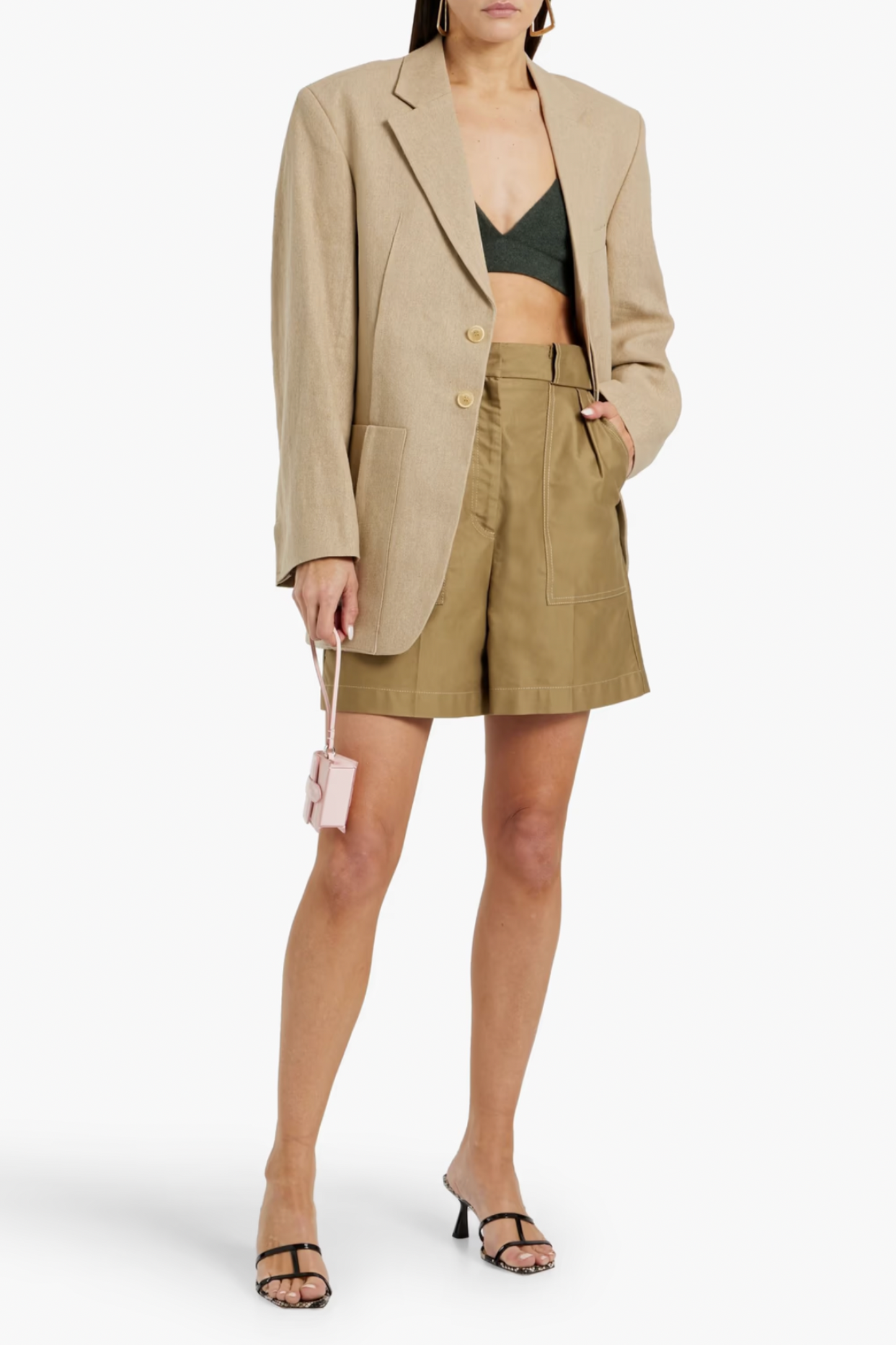 La Veste D'Homme Linen Blazer