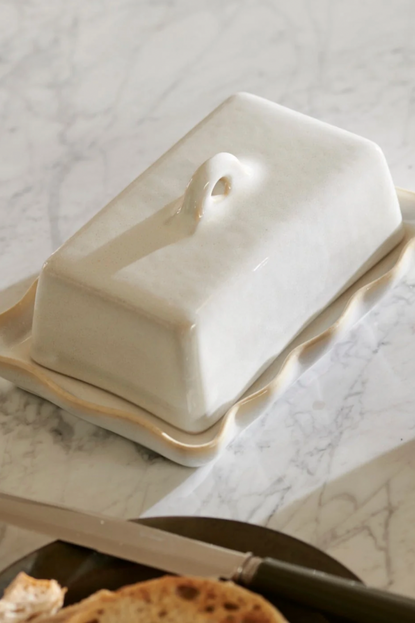 Bramley Stoneware Butter Dish