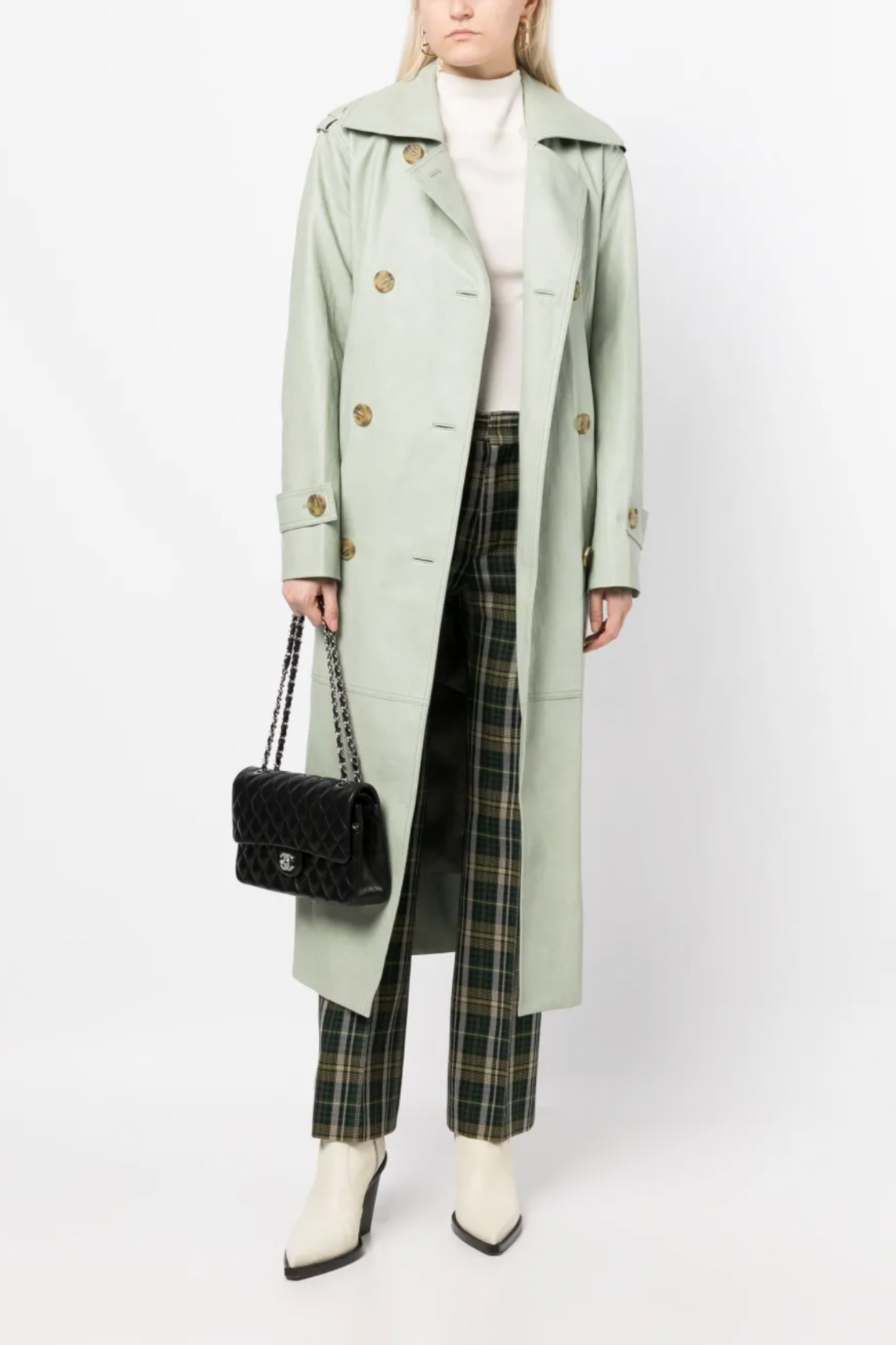 2006 Medium Double Flap Shoulder Bag