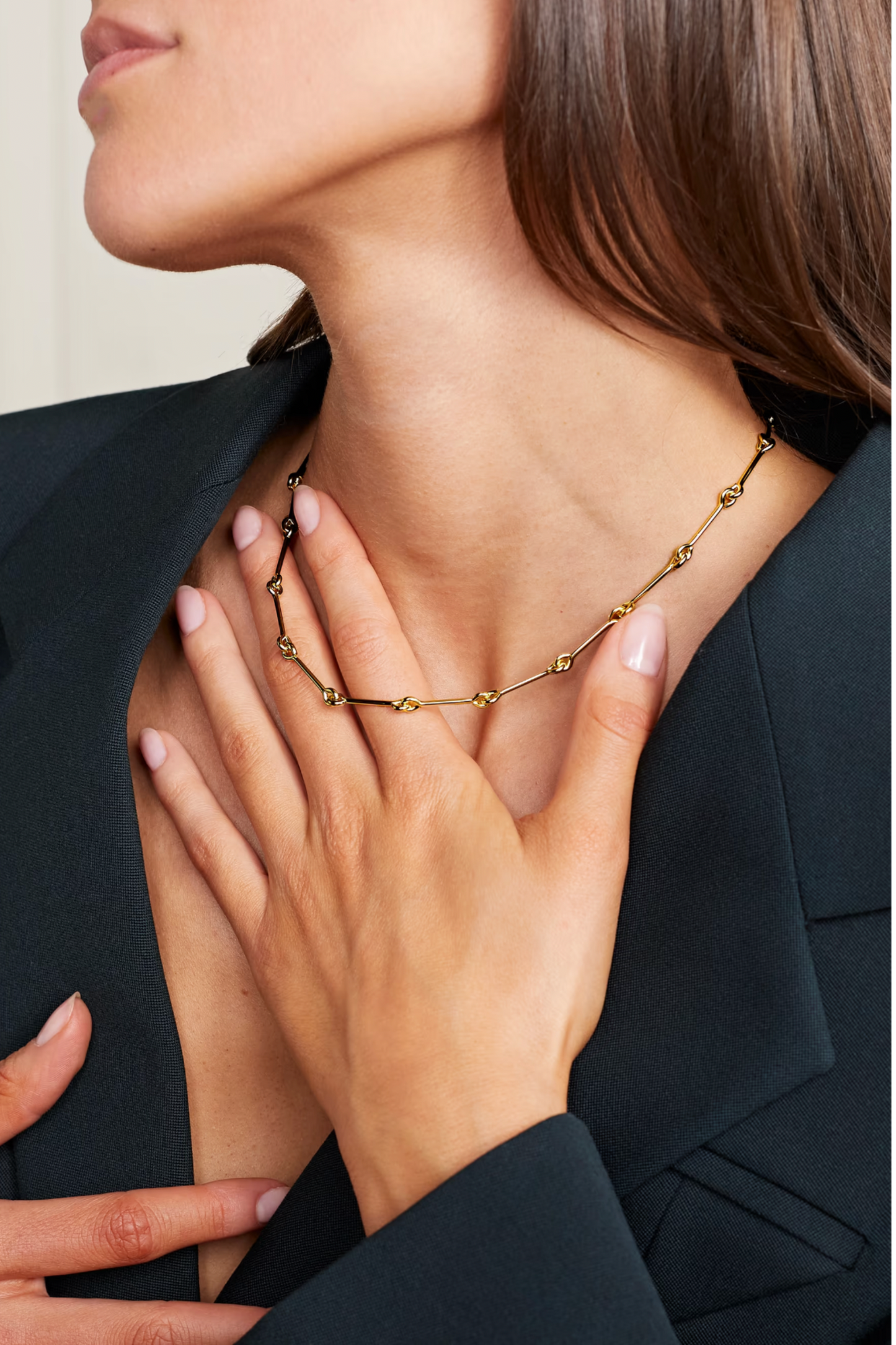 Treccia Gold-Plated Necklace
