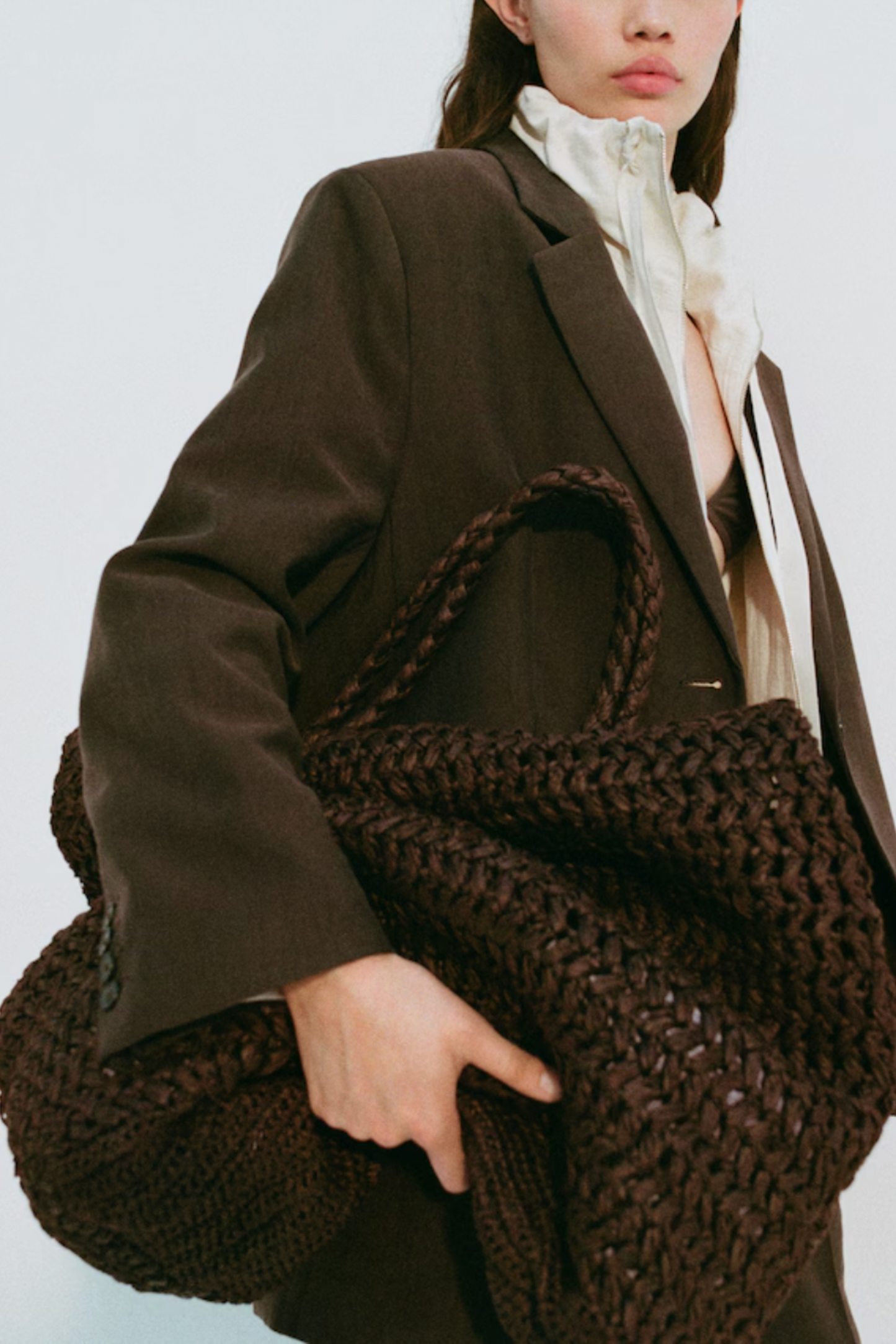 Natural Fibre Maxi Bag