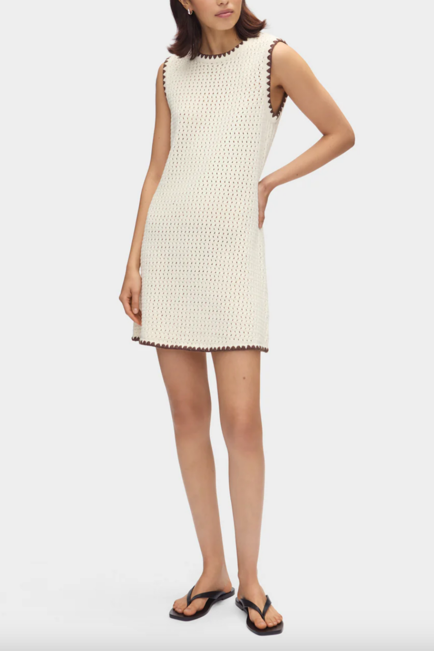 Immy Crochet Mini Dress