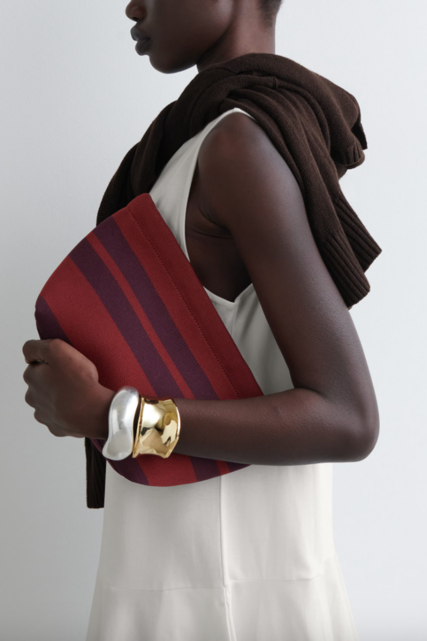 Striped Pouch