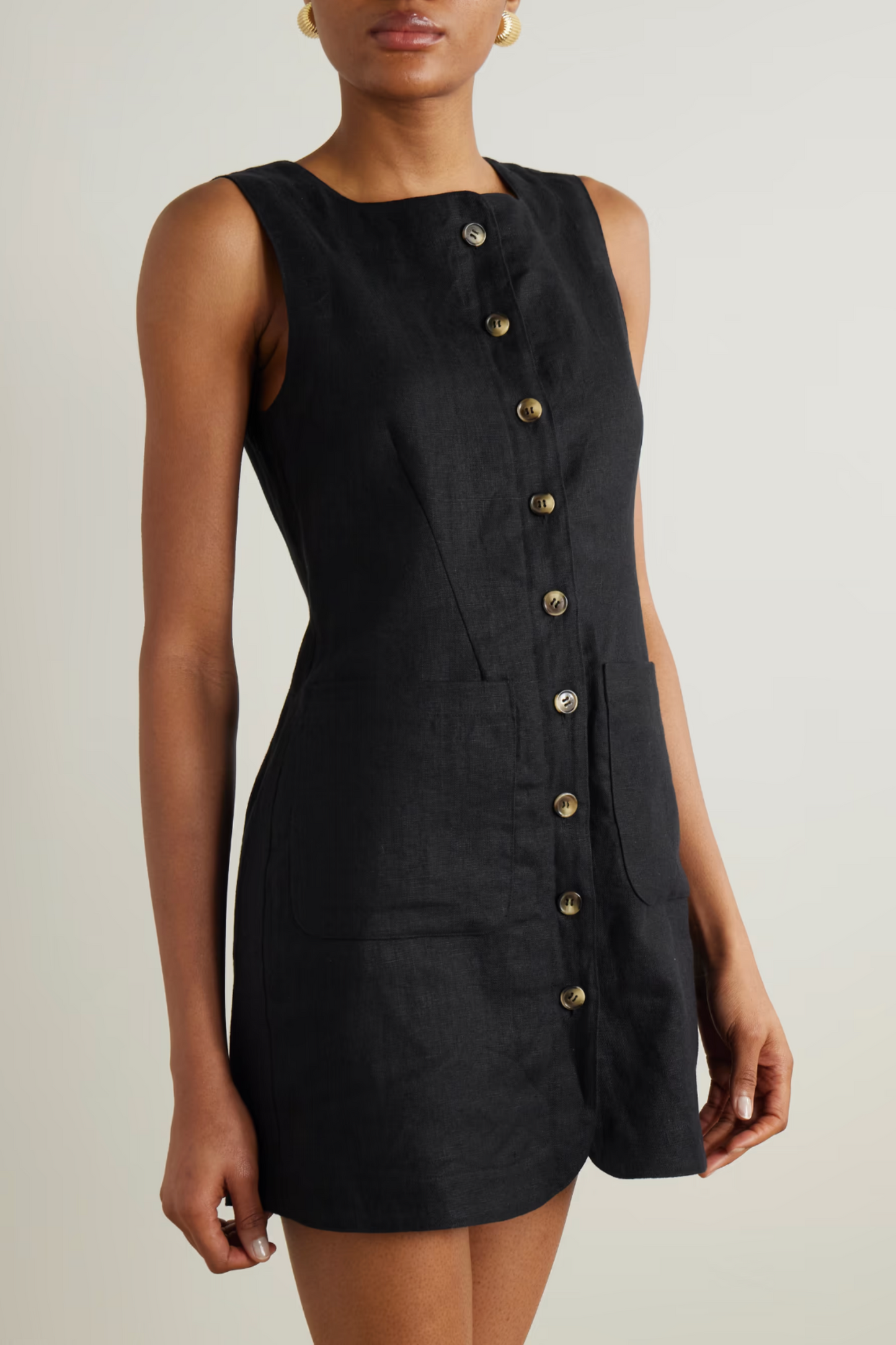 Emma Linen Mini Dress