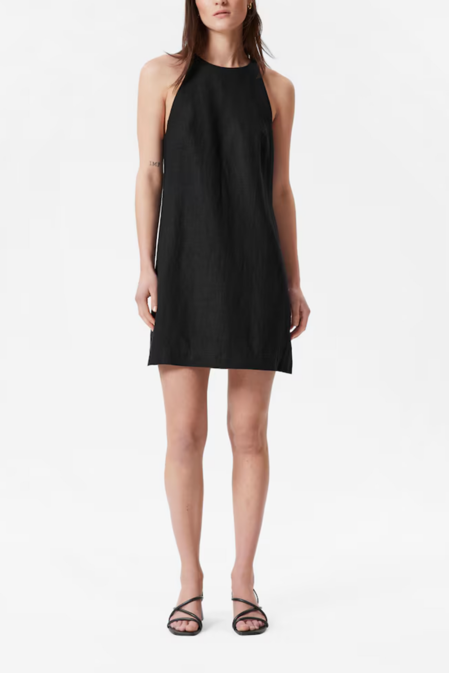 Linen A-Line Dress