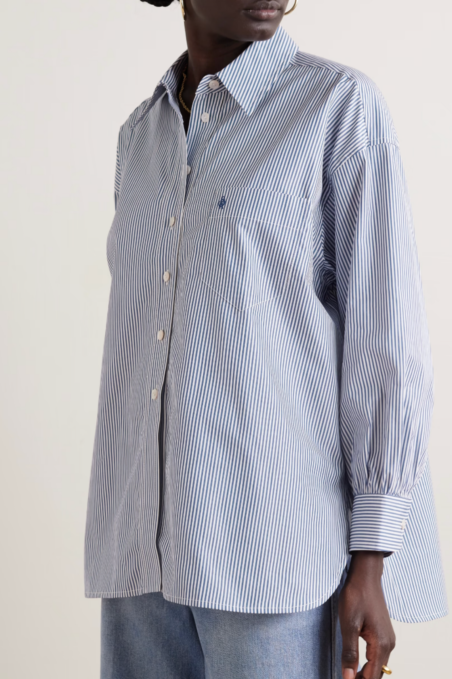 Kappa Striped Cotton-polin Shirt