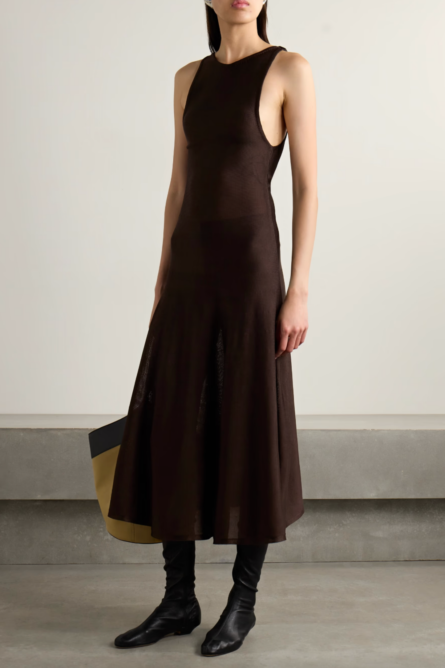 Hencil Knitted Midi Dress