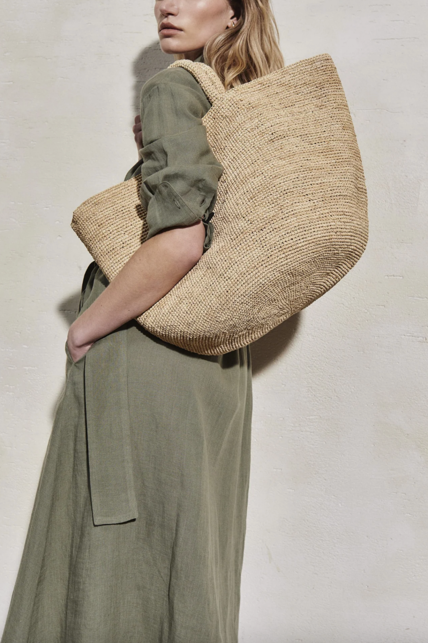 KAPITY - Natural Raffia Basket