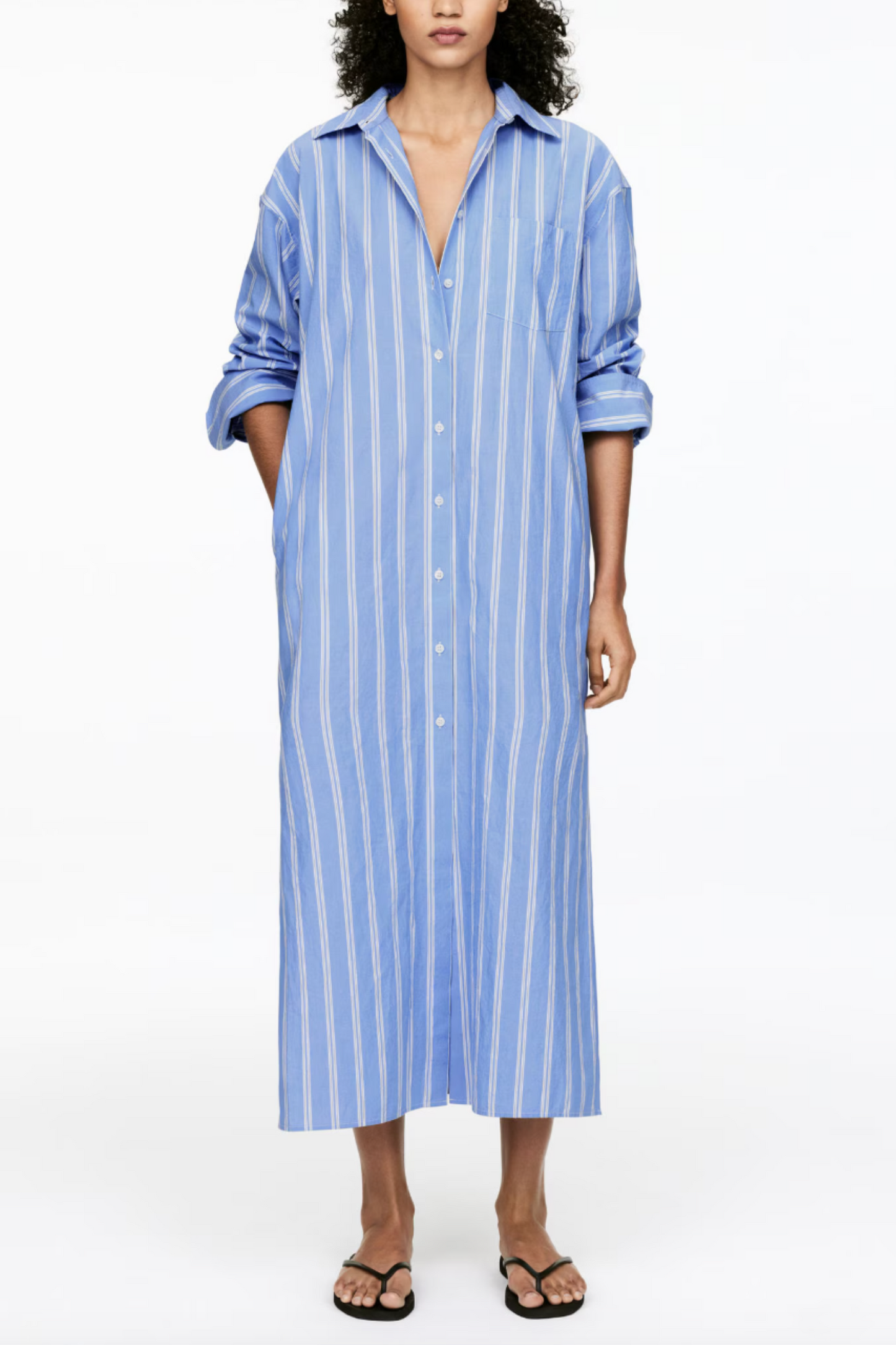 Cotton Shirt Dress