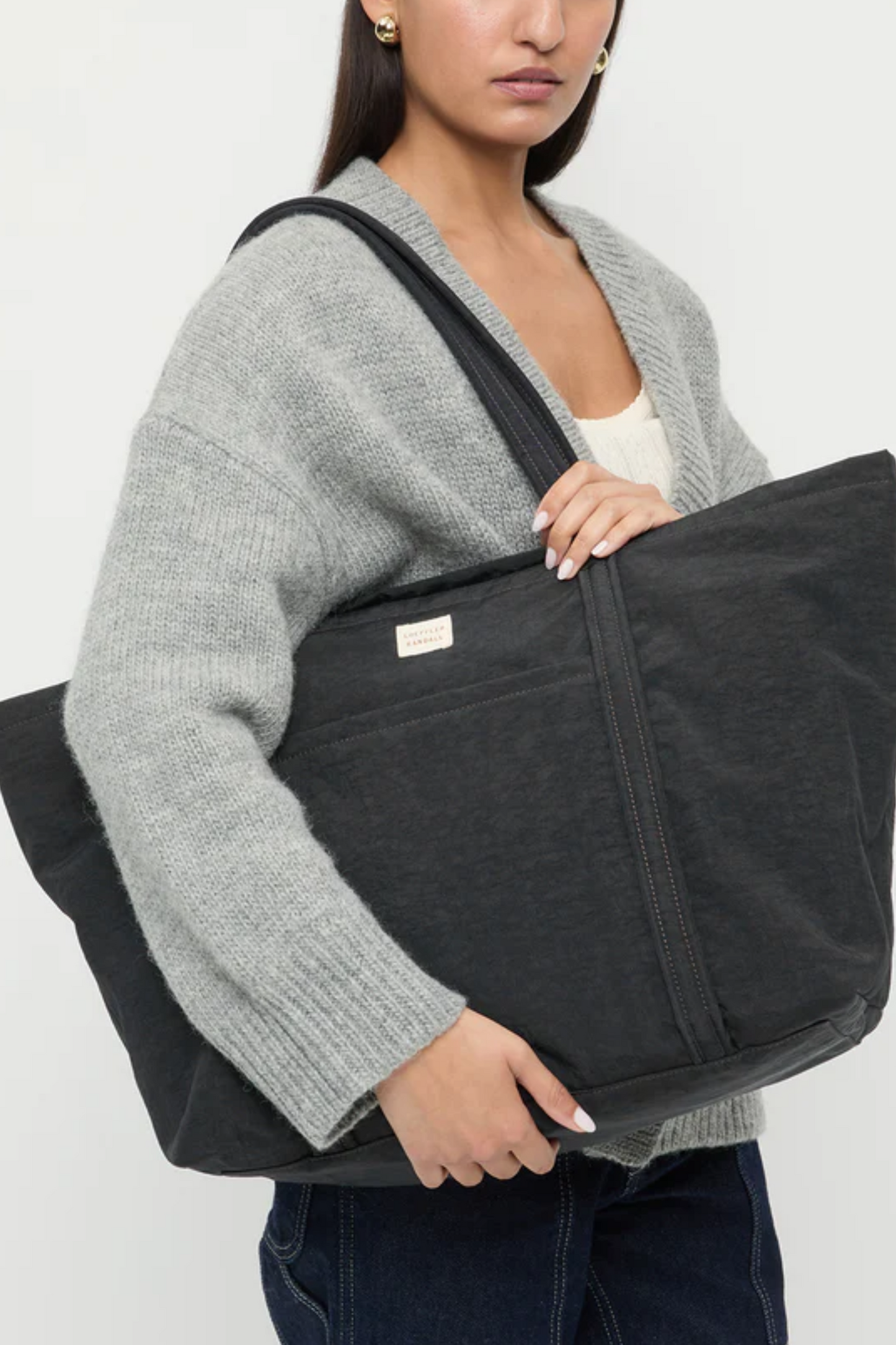 Dina Black Travel Tote