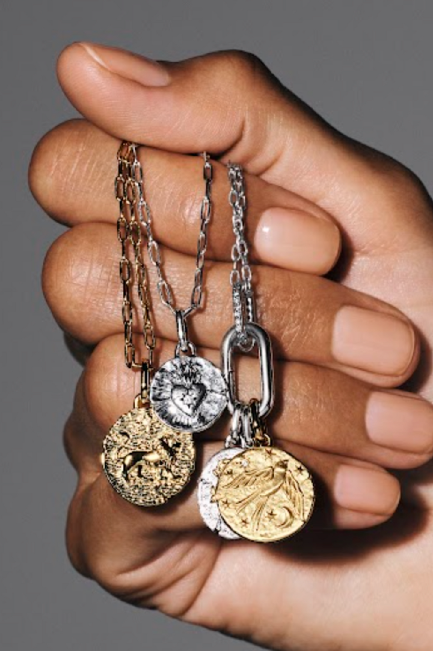 Swallow Medallion Charm