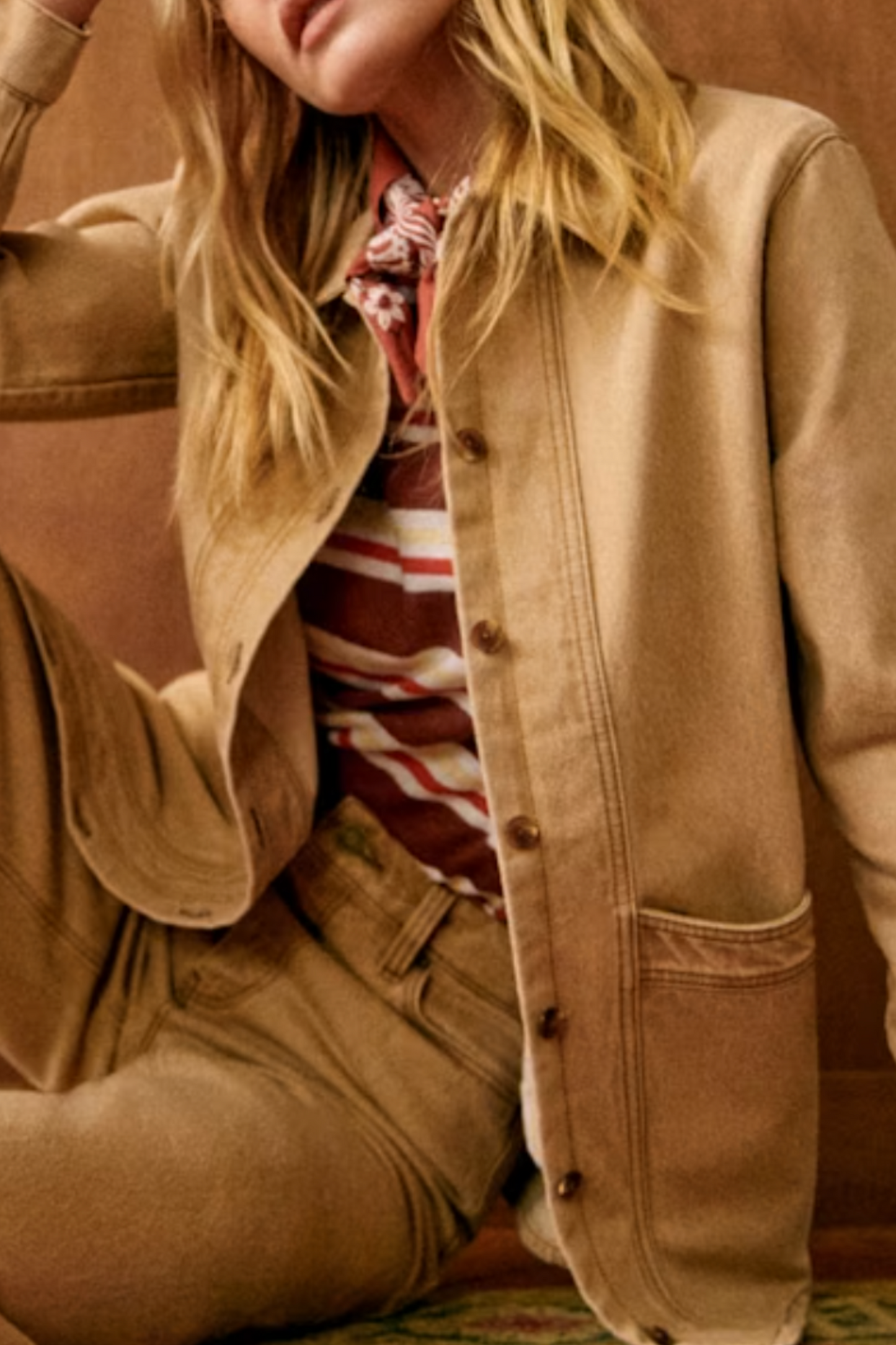 Will Jacket in Latte