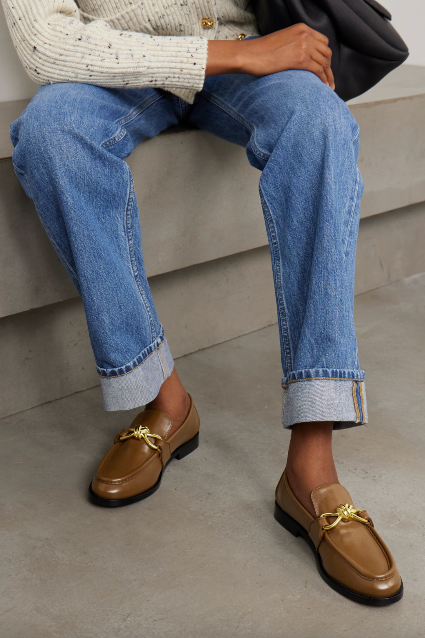 Astaire Embellished Leather Loafers